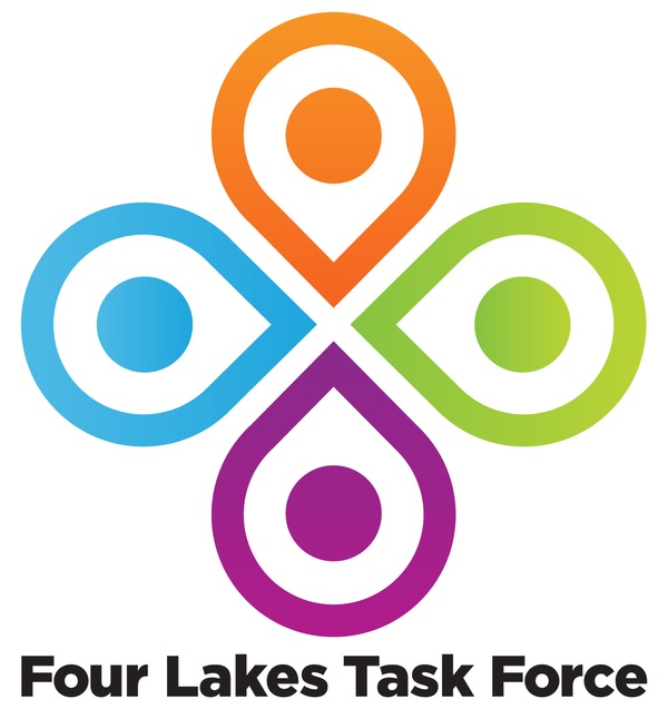 Four Lakes Logo ~ four-lakes-task-force.org/